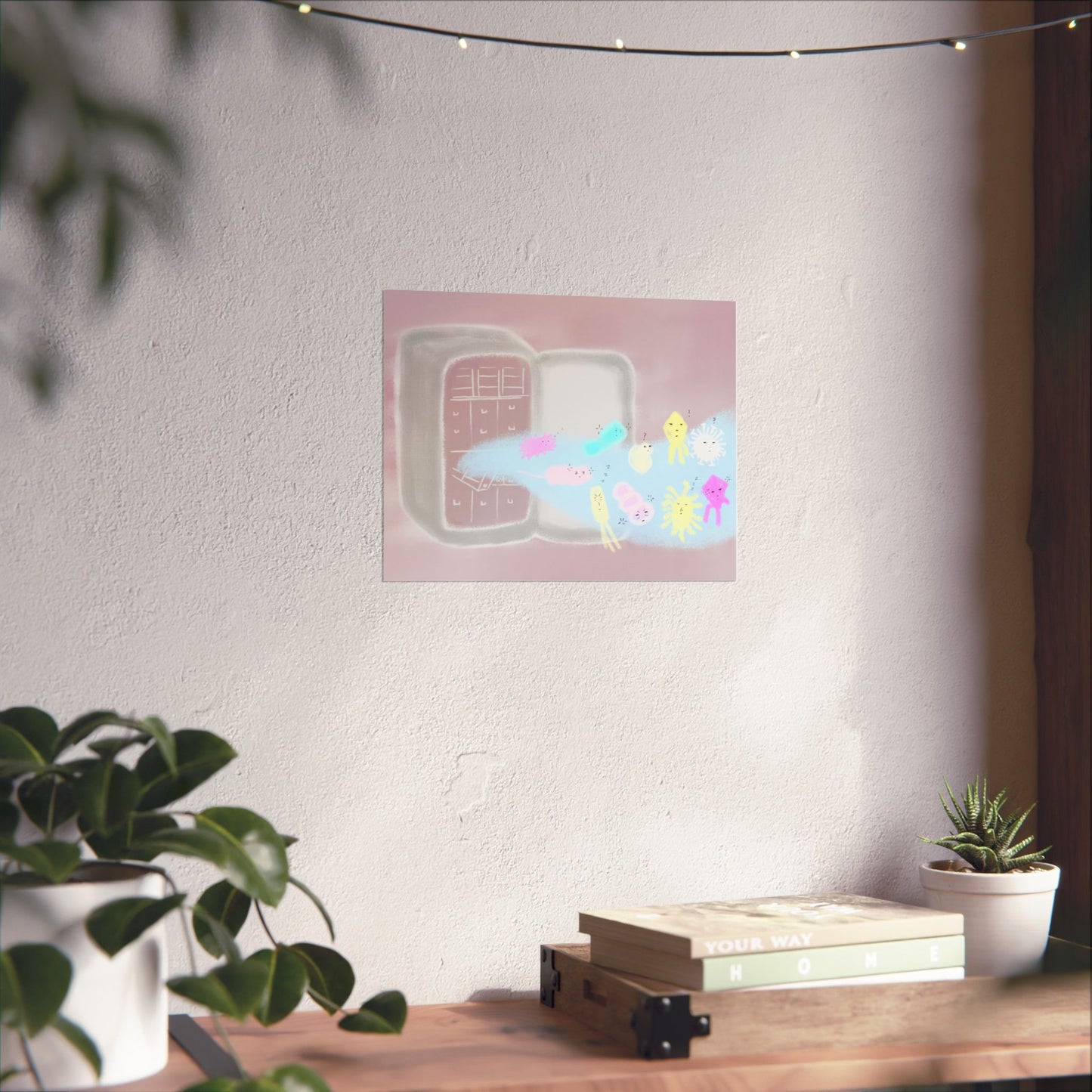 "From the depths of the -80" Print