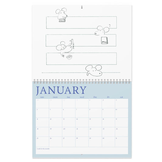 The life of a biologist - 2026 Wall Calendar