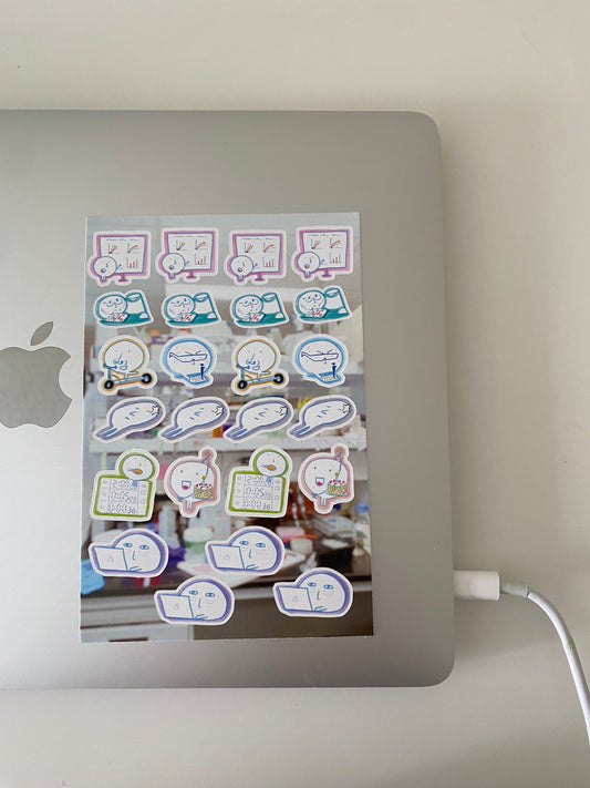 Lab Life sticker sheet