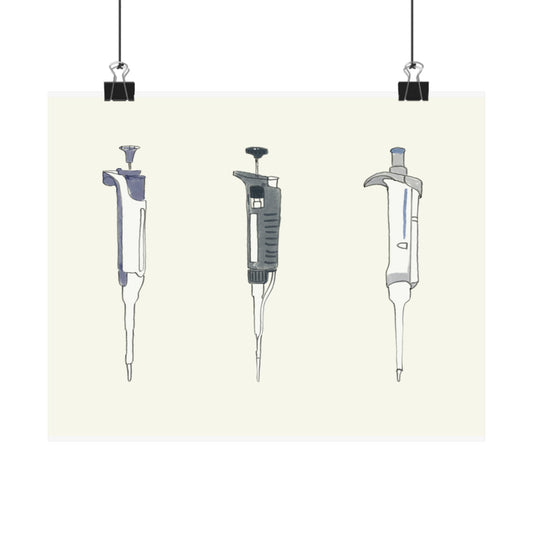 "Choose Your Pipetter" Poster