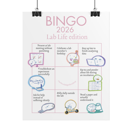 Lab Goals BINGO (FREE digital download)