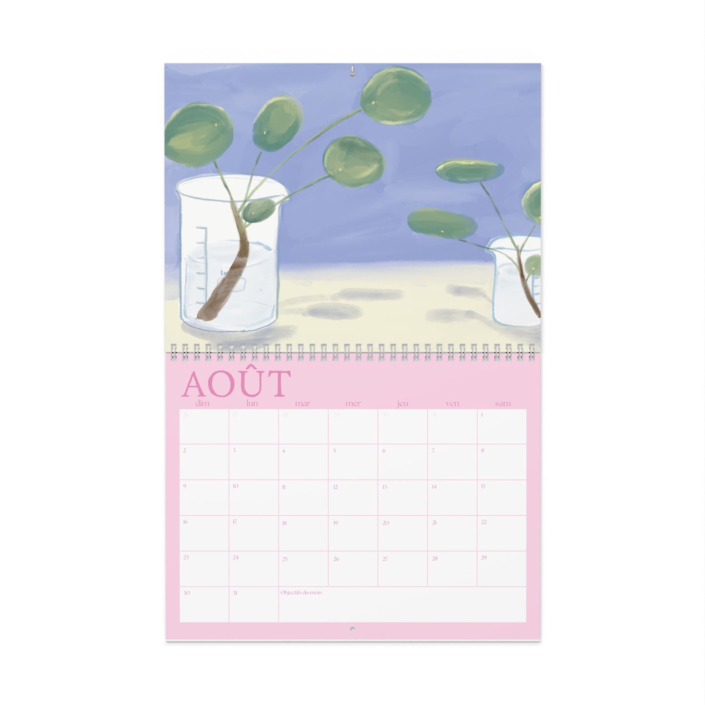 "Une année de vie scientifique" un calendrier mural 2026