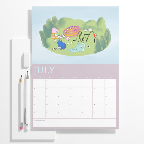 Scientific Calendar 2026 Printable