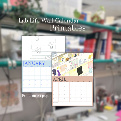 Scientific Calendar 2026 Printable