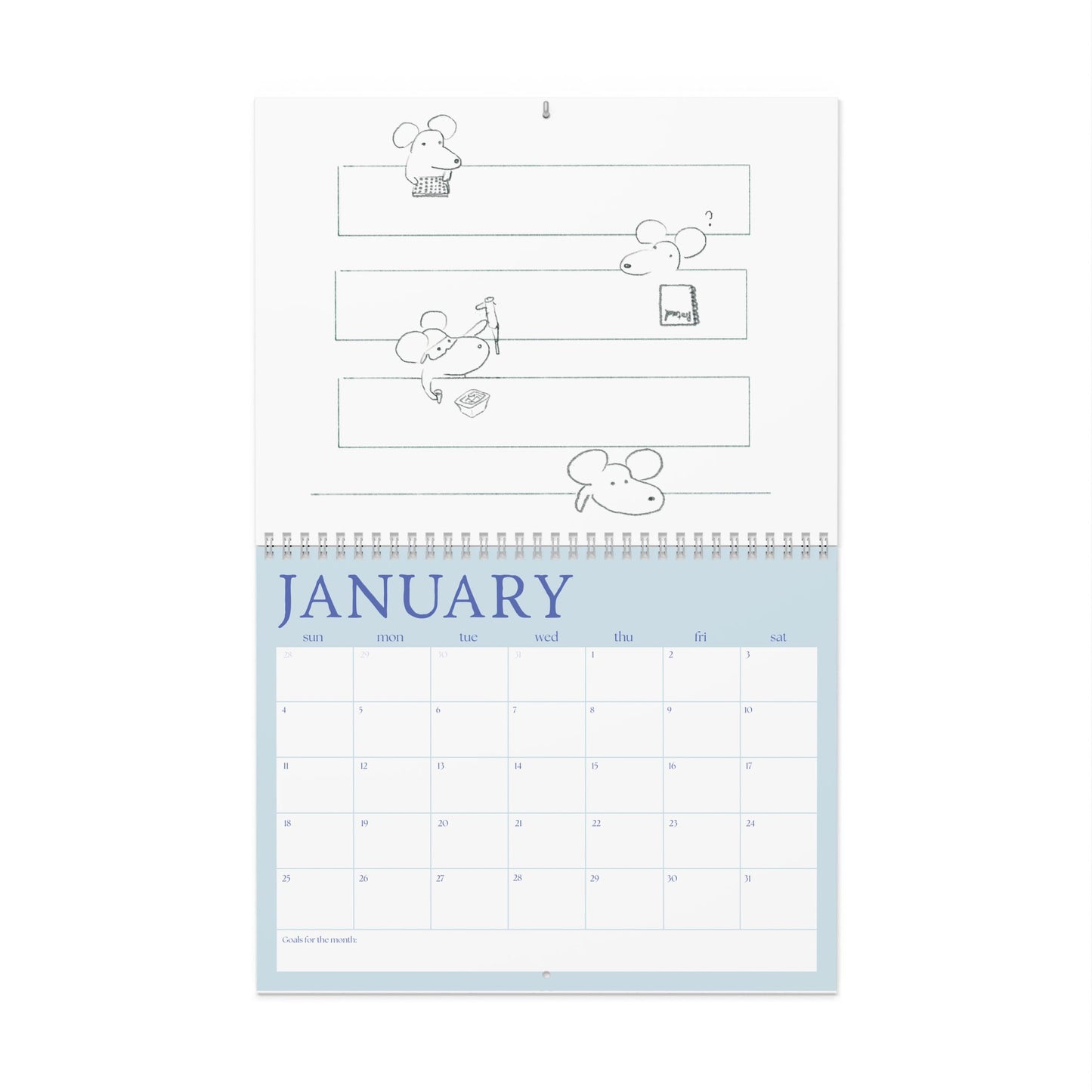 The life of a biologist - 2026 Wall Calendar