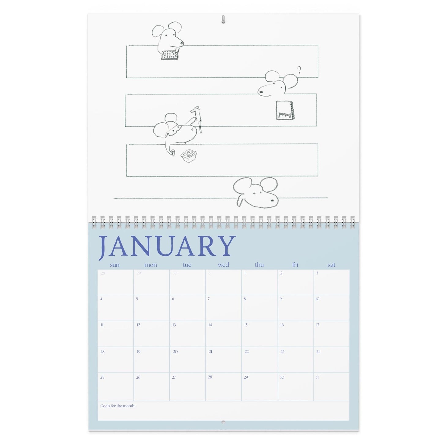 The life of a biologist - 2026 Wall Calendar