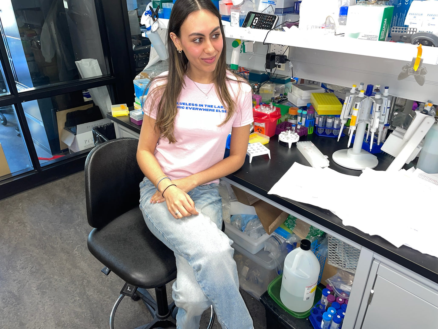 "Clueless in the Lab, Iconic Everywhere Else" Tee