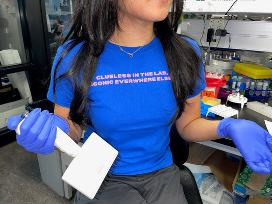 "Clueless in the Lab, Iconic Everywhere Else" Tee