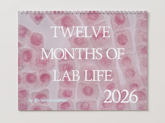 The life of a biologist - 2026 Wall Calendar
