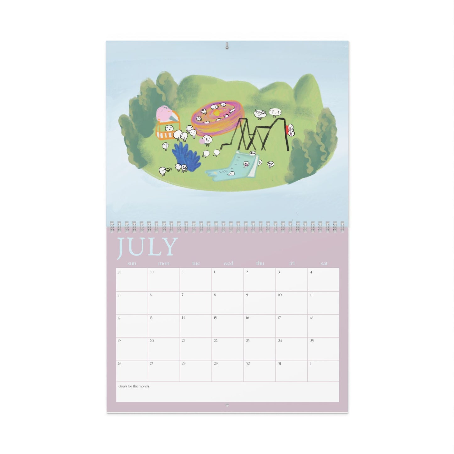 The life of a biologist - 2026 Wall Calendar