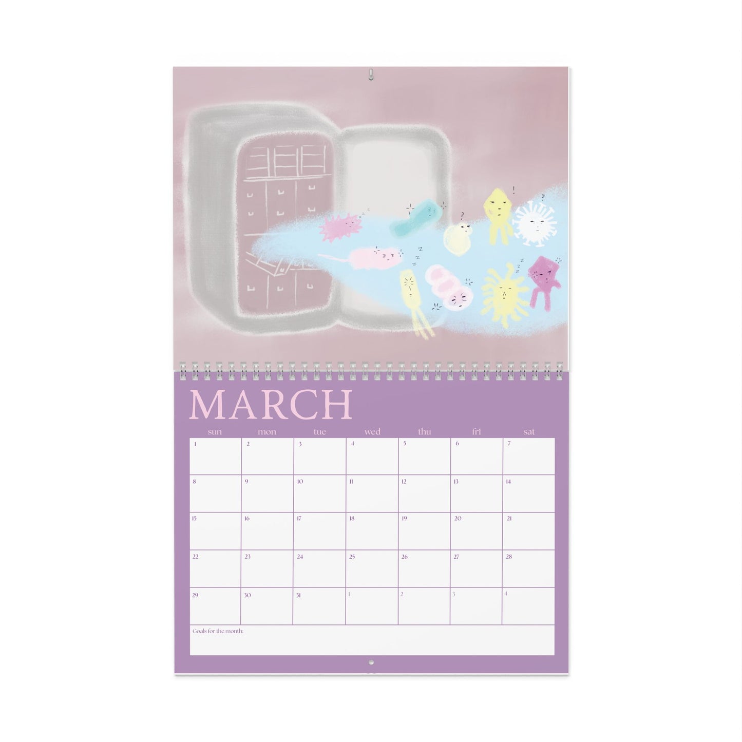 The life of a biologist - 2026 Wall Calendar